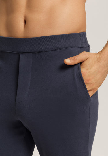 Travelwear Cotton Rib Polo Collar Pullover | Ombre Blue 75858-2635